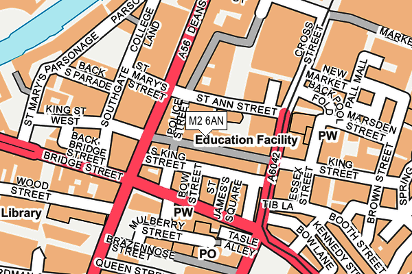 M2 6AN map - OS OpenMap – Local (Ordnance Survey) M2 6AN map - OS OpenMap – Local (Ordnance Survey)