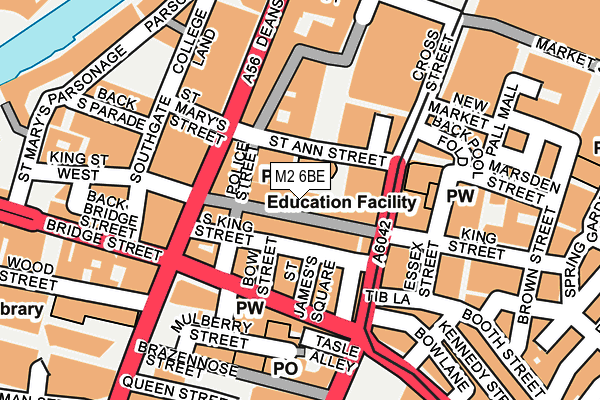 M2 6BE map - OS OpenMap – Local (Ordnance Survey) M2 6BE map - OS OpenMap – Local (Ordnance Survey)