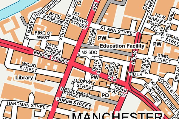 M2 6DQ map - OS OpenMap – Local (Ordnance Survey) M2 6DQ map - OS OpenMap – Local (Ordnance Survey)