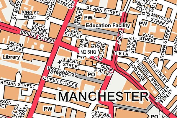 M2 6HQ map - OS OpenMap – Local (Ordnance Survey) M2 6HQ map - OS OpenMap – Local (Ordnance Survey)