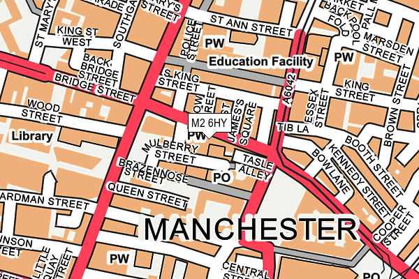 M2 6HY map - OS OpenMap – Local (Ordnance Survey) M2 6HY map - OS OpenMap – Local (Ordnance Survey)