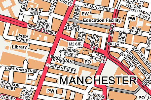 M2 6JR map - OS OpenMap – Local (Ordnance Survey) M2 6JR map - OS OpenMap – Local (Ordnance Survey)