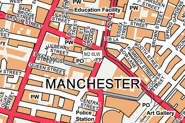 M2 6LW map - OS OpenMap – Local (Ordnance Survey) M2 6LW map - OS OpenMap – Local (Ordnance Survey)