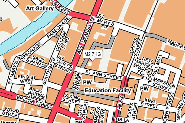 M2 7HG map - OS OpenMap – Local (Ordnance Survey) M2 7HG map - OS OpenMap – Local (Ordnance Survey)