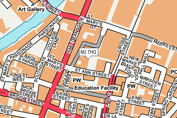 M2 7HQ map - OS OpenMap – Local (Ordnance Survey) M2 7HQ map - OS OpenMap – Local (Ordnance Survey)