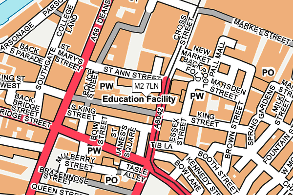 M2 7LN map - OS OpenMap – Local (Ordnance Survey) M2 7LN map - OS OpenMap – Local (Ordnance Survey)
