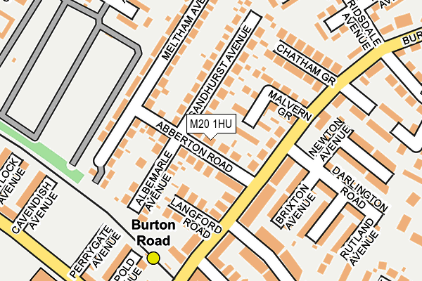 M20 1HU map - OS OpenMap – Local (Ordnance Survey) M20 1HU map - OS OpenMap – Local (Ordnance Survey)