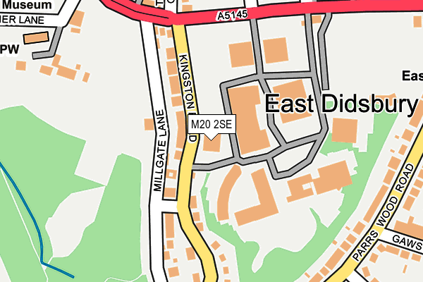 M20 2SE map - OS OpenMap – Local (Ordnance Survey) M20 2SE map - OS OpenMap – Local (Ordnance Survey)