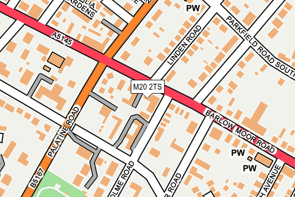 M20 2TS map - OS OpenMap – Local (Ordnance Survey) M20 2TS map - OS OpenMap – Local (Ordnance Survey)