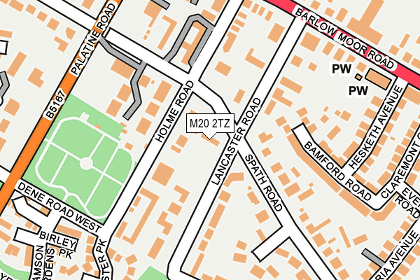 M20 2TZ map - OS OpenMap – Local (Ordnance Survey) M20 2TZ map - OS OpenMap – Local (Ordnance Survey)