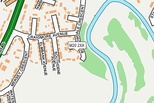 M20 2XX map - OS OpenMap – Local (Ordnance Survey) M20 2XX map - OS OpenMap – Local (Ordnance Survey)