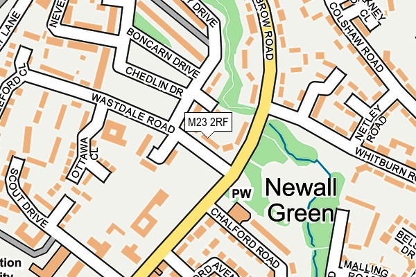 M23 2RF map - OS OpenMap – Local (Ordnance Survey) M23 2RF map - OS OpenMap – Local (Ordnance Survey)