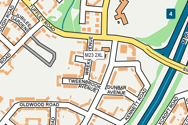 M23 2XL map - OS OpenMap – Local (Ordnance Survey) M23 2XL map - OS OpenMap – Local (Ordnance Survey)