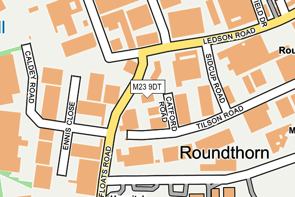M23 9DT map - OS OpenMap – Local (Ordnance Survey) M23 9DT map - OS OpenMap – Local (Ordnance Survey)