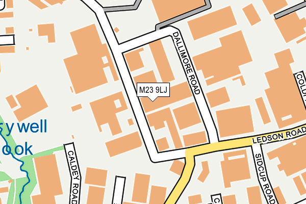 M23 9LJ map - OS OpenMap – Local (Ordnance Survey) M23 9LJ map - OS OpenMap – Local (Ordnance Survey)