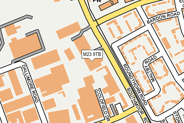 M23 9TB map - OS OpenMap – Local (Ordnance Survey) M23 9TB map - OS OpenMap – Local (Ordnance Survey)