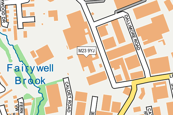 M23 9YJ map - OS OpenMap – Local (Ordnance Survey) M23 9YJ map - OS OpenMap – Local (Ordnance Survey)