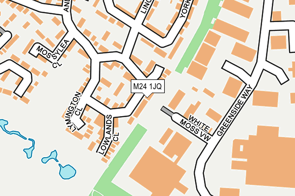 M24 1JQ map - OS OpenMap – Local (Ordnance Survey) M24 1JQ map - OS OpenMap – Local (Ordnance Survey)
