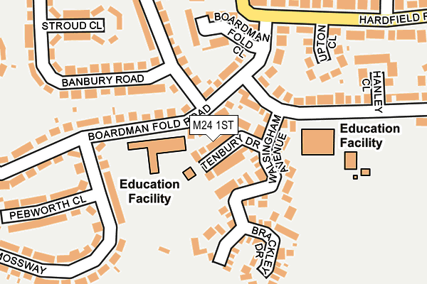 M24 1ST map - OS OpenMap – Local (Ordnance Survey) M24 1ST map - OS OpenMap – Local (Ordnance Survey)