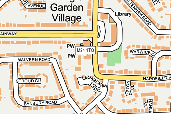M24 1TQ map - OS OpenMap – Local (Ordnance Survey) M24 1TQ map - OS OpenMap – Local (Ordnance Survey)