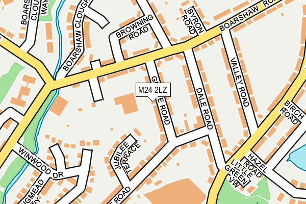 M24 2LZ map - OS OpenMap – Local (Ordnance Survey) M24 2LZ map - OS OpenMap – Local (Ordnance Survey)