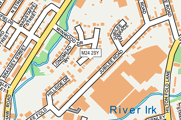 M24 2SY map - OS OpenMap – Local (Ordnance Survey) M24 2SY map - OS OpenMap – Local (Ordnance Survey)