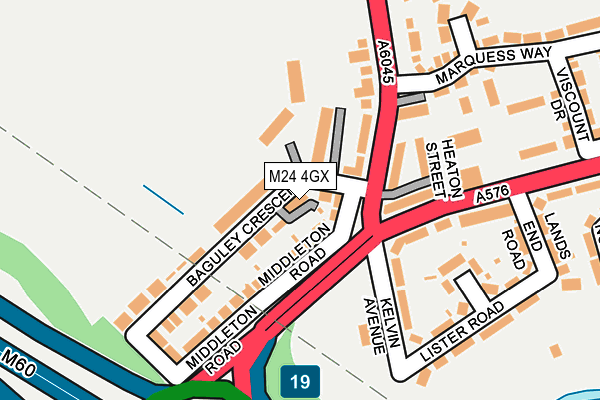 M24 4GX map - OS OpenMap – Local (Ordnance Survey) M24 4GX map - OS OpenMap – Local (Ordnance Survey)