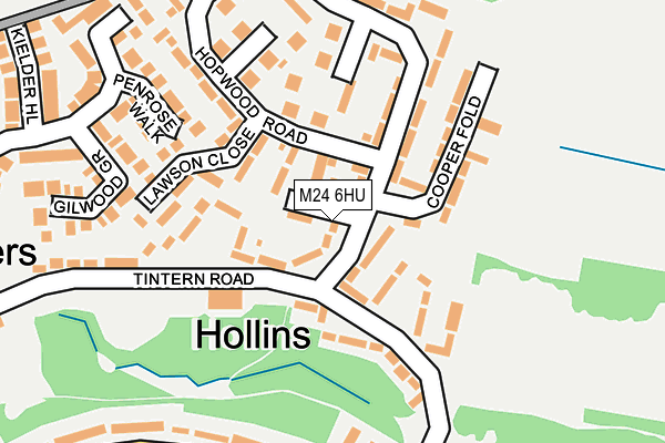 M24 6HU map - OS OpenMap – Local (Ordnance Survey) M24 6HU map - OS OpenMap – Local (Ordnance Survey)