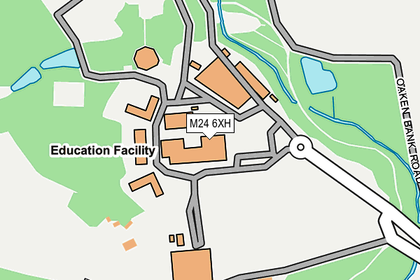 M24 6XH map - OS OpenMap – Local (Ordnance Survey) M24 6XH map - OS OpenMap – Local (Ordnance Survey)