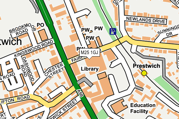 M25 1GJ map - OS OpenMap – Local (Ordnance Survey) M25 1GJ map - OS OpenMap – Local (Ordnance Survey)