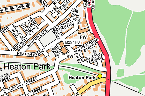 M25 1HU map - OS OpenMap – Local (Ordnance Survey) M25 1HU map - OS OpenMap – Local (Ordnance Survey)