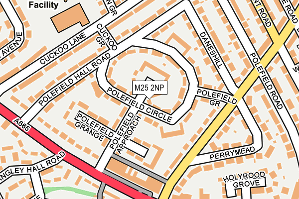 M25 2NP map - OS OpenMap – Local (Ordnance Survey) M25 2NP map - OS OpenMap – Local (Ordnance Survey)