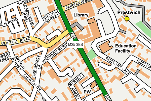 M25 3BB map - OS OpenMap – Local (Ordnance Survey) M25 3BB map - OS OpenMap – Local (Ordnance Survey)