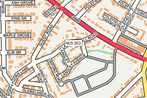 M25 3EQ map - OS OpenMap – Local (Ordnance Survey) M25 3EQ map - OS OpenMap – Local (Ordnance Survey)