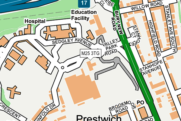 M25 3TG map - OS OpenMap – Local (Ordnance Survey) M25 3TG map - OS OpenMap – Local (Ordnance Survey)