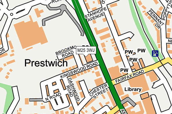 M25 3WJ map - OS OpenMap – Local (Ordnance Survey) M25 3WJ map - OS OpenMap – Local (Ordnance Survey)