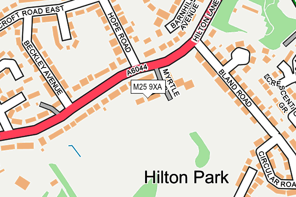 M25 9XA map - OS OpenMap – Local (Ordnance Survey) M25 9XA map - OS OpenMap – Local (Ordnance Survey)