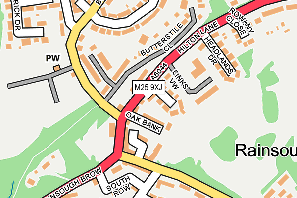 M25 9XJ map - OS OpenMap – Local (Ordnance Survey) M25 9XJ map - OS OpenMap – Local (Ordnance Survey)