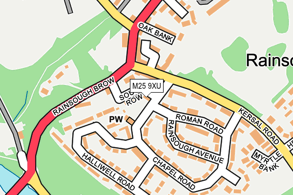 M25 9XU map - OS OpenMap – Local (Ordnance Survey) M25 9XU map - OS OpenMap – Local (Ordnance Survey)