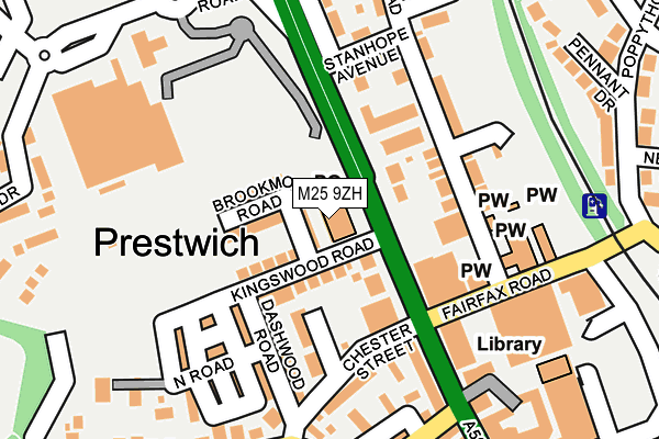 M25 9ZH map - OS OpenMap – Local (Ordnance Survey) M25 9ZH map - OS OpenMap – Local (Ordnance Survey)