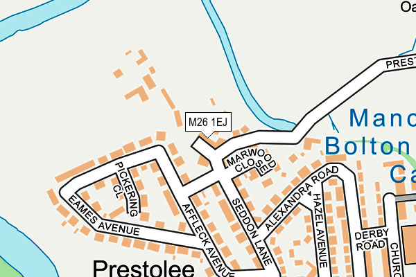 M26 1EJ map - OS OpenMap – Local (Ordnance Survey) M26 1EJ map - OS OpenMap – Local (Ordnance Survey)