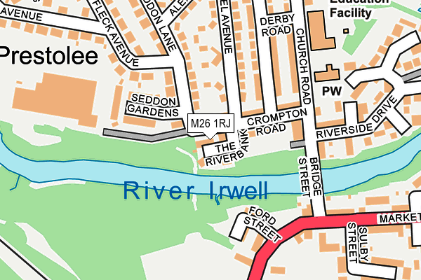 M26 1RJ map - OS OpenMap – Local (Ordnance Survey) M26 1RJ map - OS OpenMap – Local (Ordnance Survey)