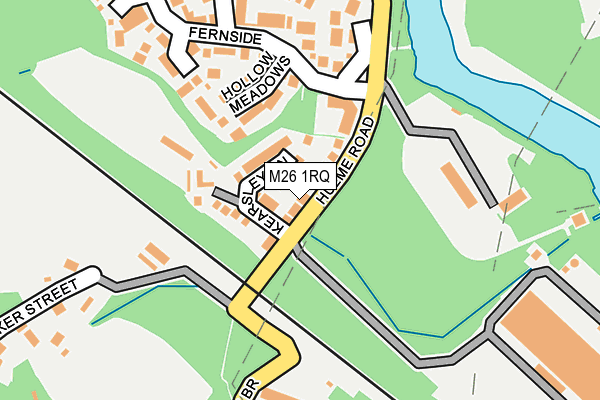 M26 1RQ map - OS OpenMap – Local (Ordnance Survey) M26 1RQ map - OS OpenMap – Local (Ordnance Survey)