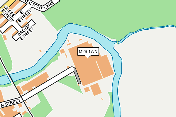 M26 1WN map - OS OpenMap – Local (Ordnance Survey) M26 1WN map - OS OpenMap – Local (Ordnance Survey)