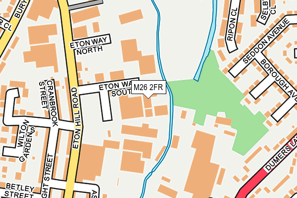 M26 2FR map - OS OpenMap – Local (Ordnance Survey) M26 2FR map - OS OpenMap – Local (Ordnance Survey)