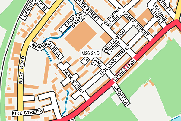 M26 2ND map - OS OpenMap – Local (Ordnance Survey) M26 2ND map - OS OpenMap – Local (Ordnance Survey)