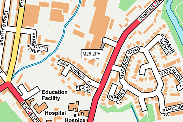 M26 2PH map - OS OpenMap – Local (Ordnance Survey) M26 2PH map - OS OpenMap – Local (Ordnance Survey)