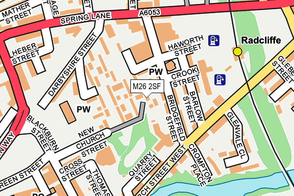 M26 2SF map - OS OpenMap – Local (Ordnance Survey) M26 2SF map - OS OpenMap – Local (Ordnance Survey)