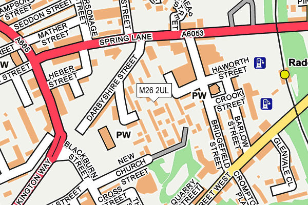 M26 2UL map - OS OpenMap – Local (Ordnance Survey) M26 2UL map - OS OpenMap – Local (Ordnance Survey)