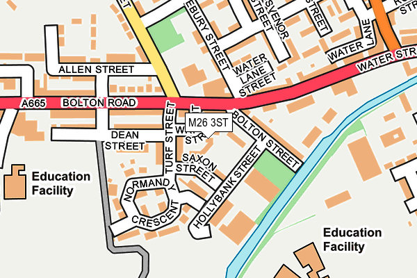 M26 3ST map - OS OpenMap – Local (Ordnance Survey) M26 3ST map - OS OpenMap – Local (Ordnance Survey)